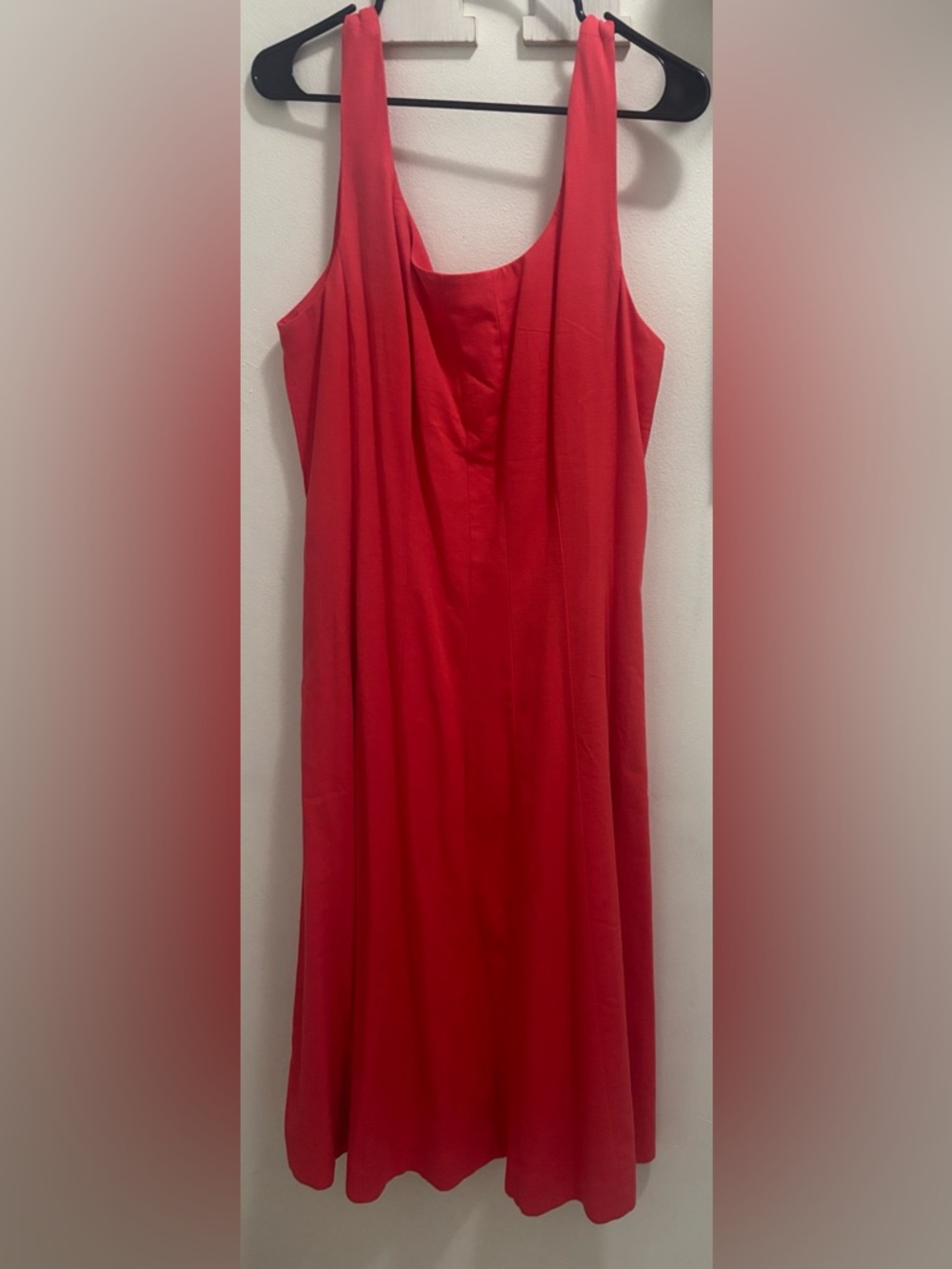 a new day Coral Red Sleeveless Dress
